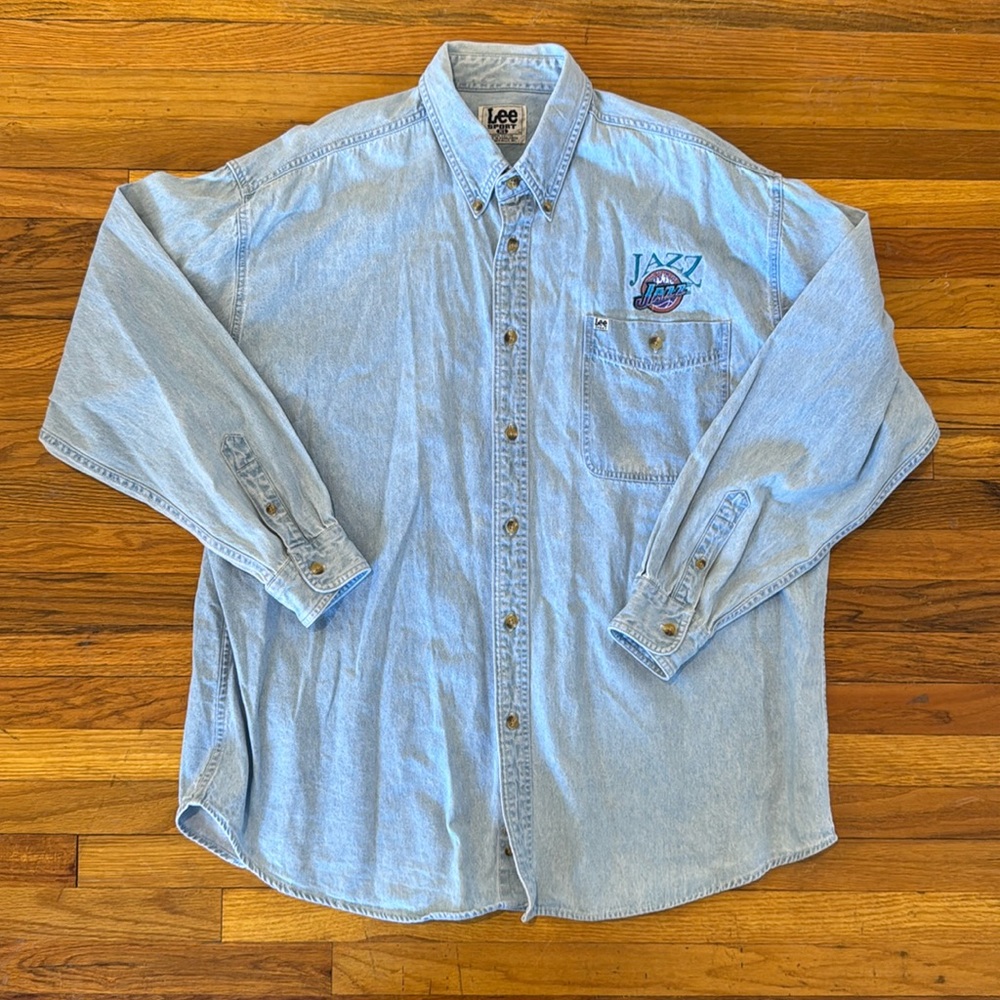 Lee Sport Utah Jazz Button up